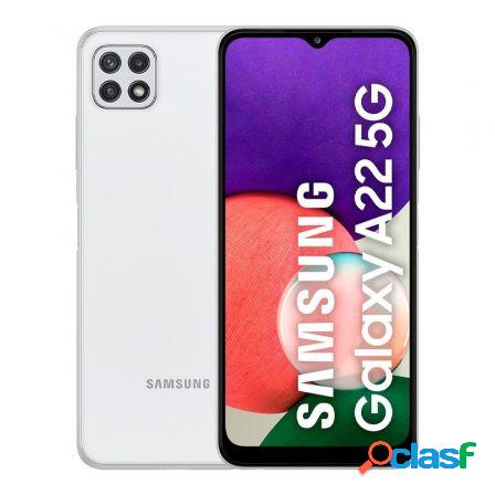 Smartphone samsung galaxy a22 4gb/ 128gb/ 6.6"/ 5g/ blanco