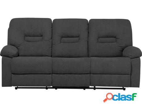 Sofá Bergen (Gris - Poliéster -73x204x101 cm)