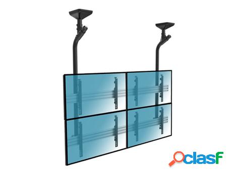 Soporte de techo para 4 pantallas 45"-55"