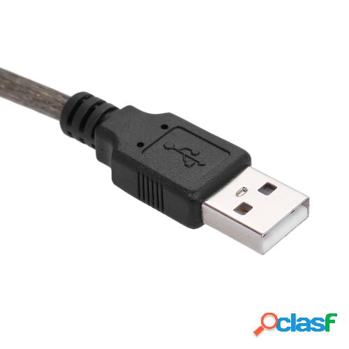 SuperSpeed USB 2.0 activo repetidor macho a hembra Cable de