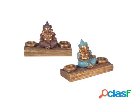 T-Light Ganesha Incluye 2 Unidades Figuras Budas Colección