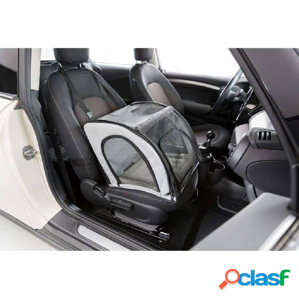 TRIXIE Asiento de coche para mascotas gris y negro 44x37x40