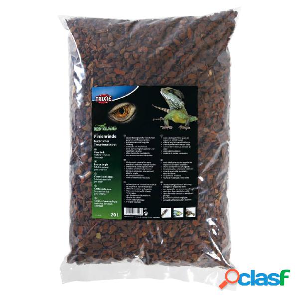 TRIXIE Sustrato natural de corteza de pino REPTILAND 20 L