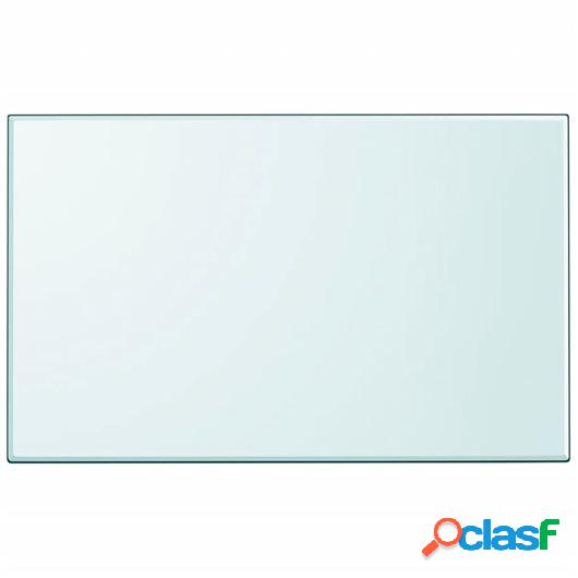 Tablero de mesa de cristal templado cuadrado 1000x620 mm