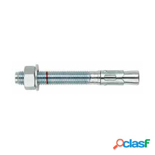 Taco Tornillo Macho 10X090Mm Metal Cincado M.T.A. 100 Pz