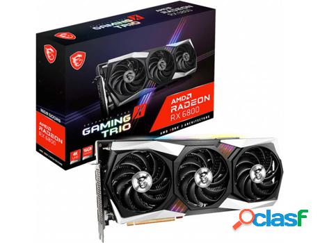 Tarjeta Gráfica MSI Radeon RX 6800 Gaming X Trio (AMD - 16