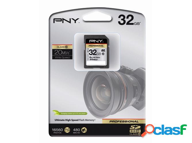 Tarjeta de Memoria PNY SD 32GB