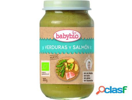 Tarrito Verduras y Salmón BABYBIO (200 g)