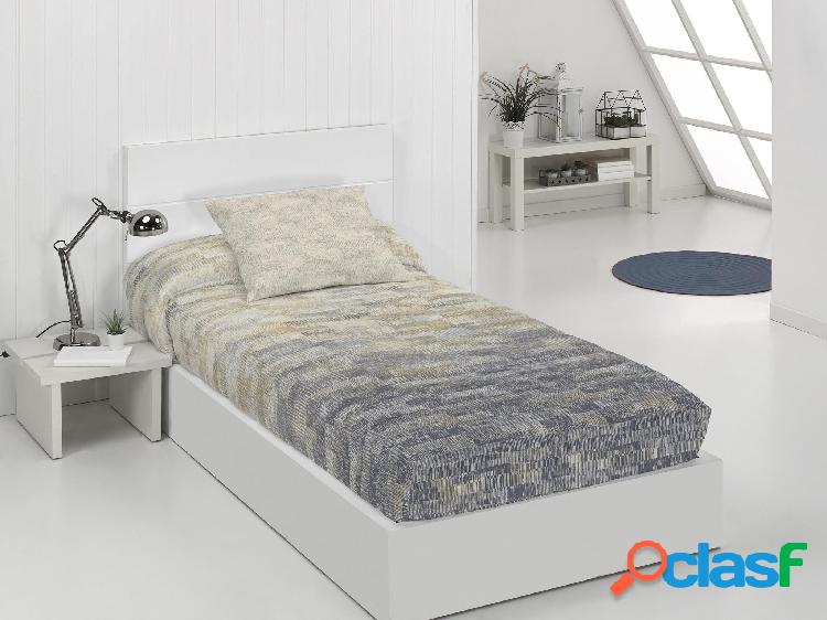 Tejidos J.V.R. Edredón Ajustable Modelo Bimba - Gris / Cama