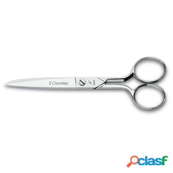 Tijera 3 Claveles de costura en níquel 4,5"