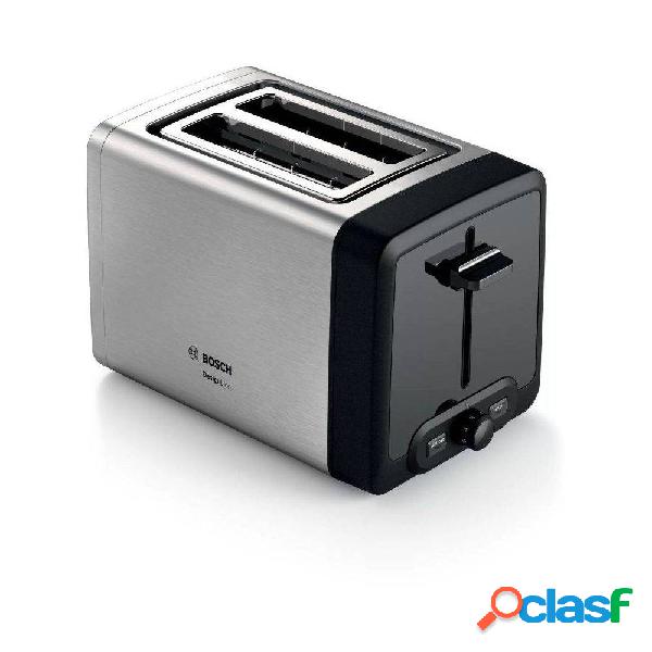 Tostador Bosch DesignLine TAT4P420/ 970W/ Acero Inoxidable