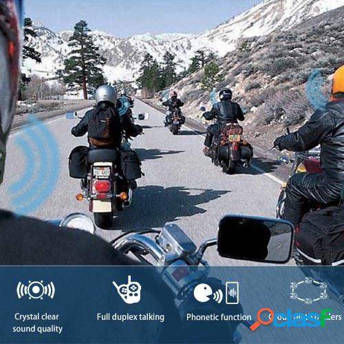 VNETPHONE V6-1200 Casco de motocicleta BT Intercom Auricular