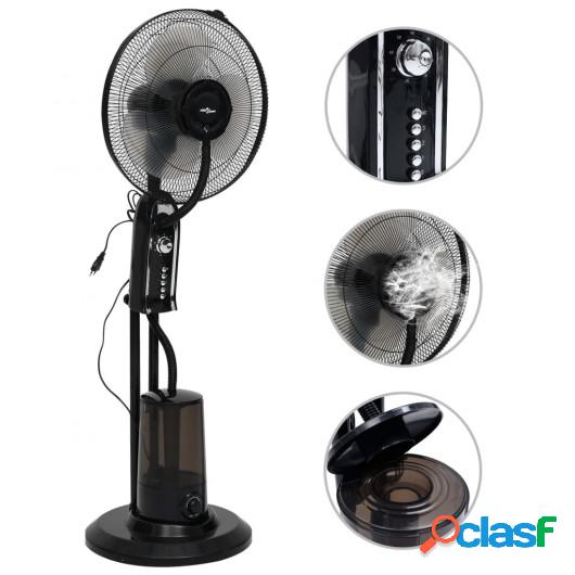 Ventilador nebulizador de pie 3 velocidades negro