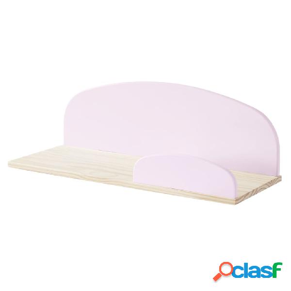 Vipack Estante de pared Kiddy madera rosa envejecido 65 cm