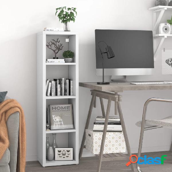 vidaXL 323943 Wall Cube Shelf White 37x29,5x134,5 cm MDF