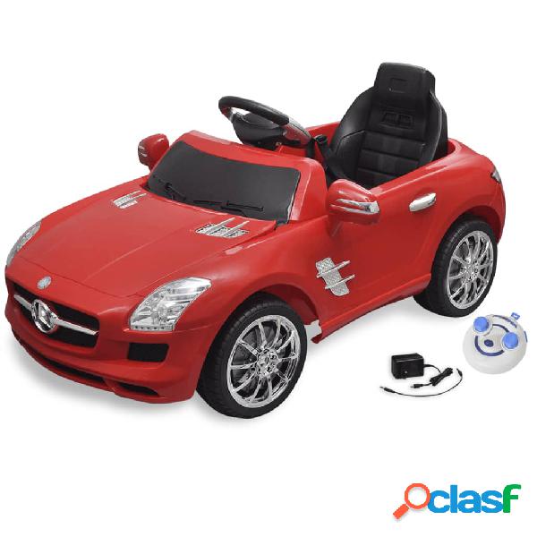 vidaXL Coche correpasillos eléctrico SLS AMG con mando a