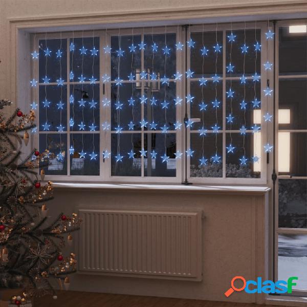 vidaXL Cortina luces de hadas estrella 8 función 500 LED
