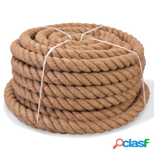 vidaXL Cuerda 100% yute 14 mm 100 m