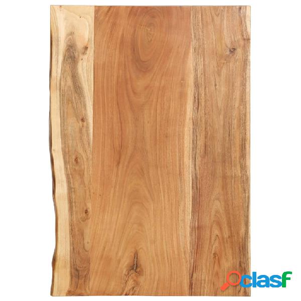 vidaXL Encimera para armario tocador madera maciza acacia