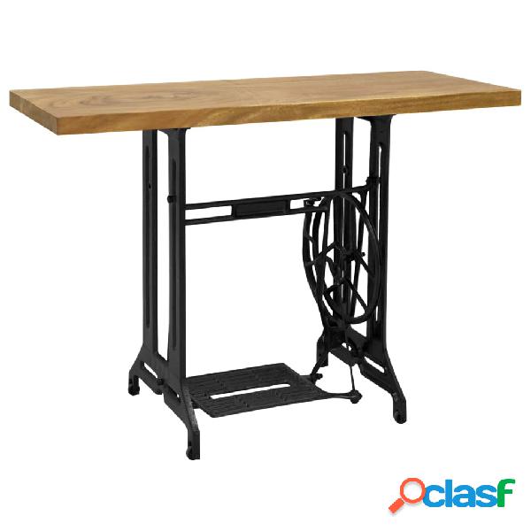 vidaXL Mesa consola de máquina de coser 110x40x75 cm