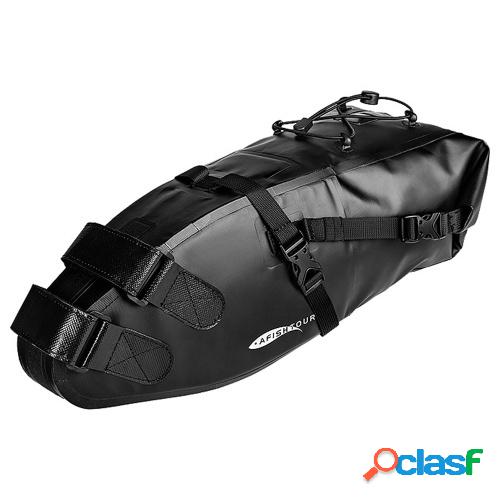 10L / 13L Bolsa de asiento de bicicleta impermeable de gran