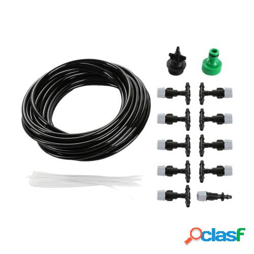 10M/32.8FT DIY Kit de riego por nebulización con boquillas