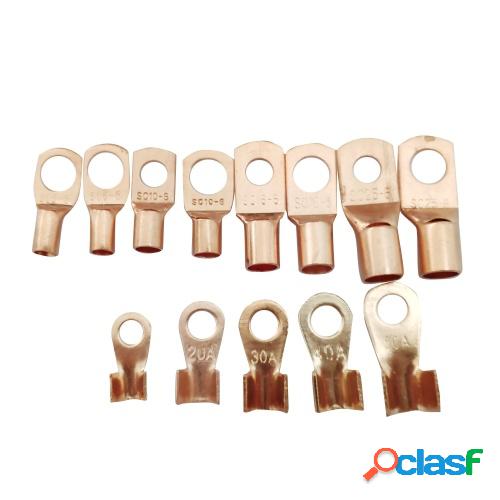 130 Unids / caja Tomas de cable de cobre Tornillos de