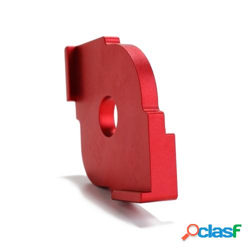 2 unids Half Round Corner Radius Plantilla de