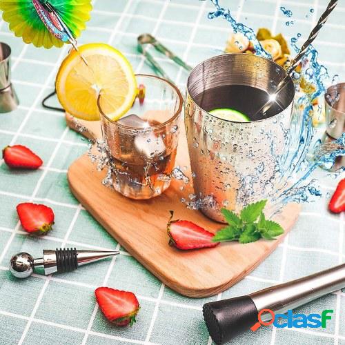 22pcs Bar Cocktail Set Boston Shaker Kit para hacer bebidas