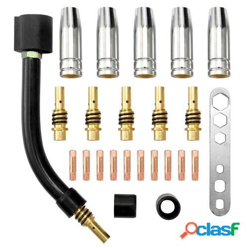 24 unids / set 15AK antorcha consumible electrodo protector