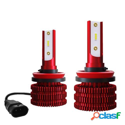 2Pcs H11 36W IP68 Bombillas LED para faros delanteros de