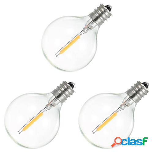 AC110-120V 1W G40 Replacement Light Bulbs 3Pack E12 Screw