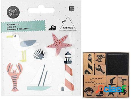 Accesorios Vacaciones Junto Al Mar RICO DESIGN (6 Insignias