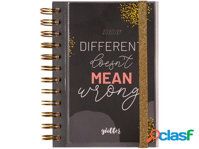 Agenda Diario GLITTER (2020/2021 - Diario - 11.5x16 cm)