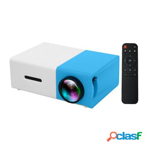 Aibecy YG300 Mini proyector LED portátil compatible con