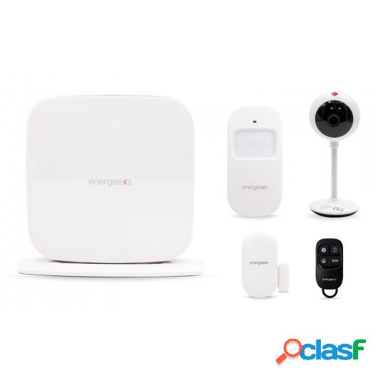 Alarma Wifi+Camara Ip Kit Eg-Aw002Plus Energeeks Bl