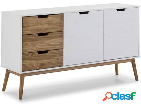 Aparador VS VENTA-STOCK Java (140 x 40 x 80 cm - Pino Macizo
