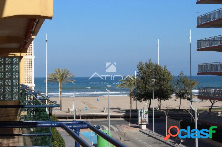 Apartamento con vistas mar situado en 1ª linea lateral