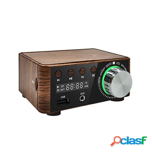 BT 5.0 Amplificador de potencia digital 2x50W Sistema de