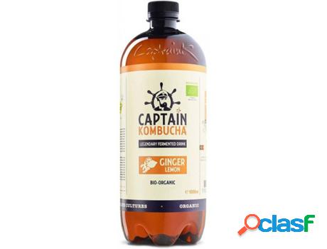 Bebida Kombucha Ginger Lemon Bio CAPTAIN KOMBUCHA (1 L)