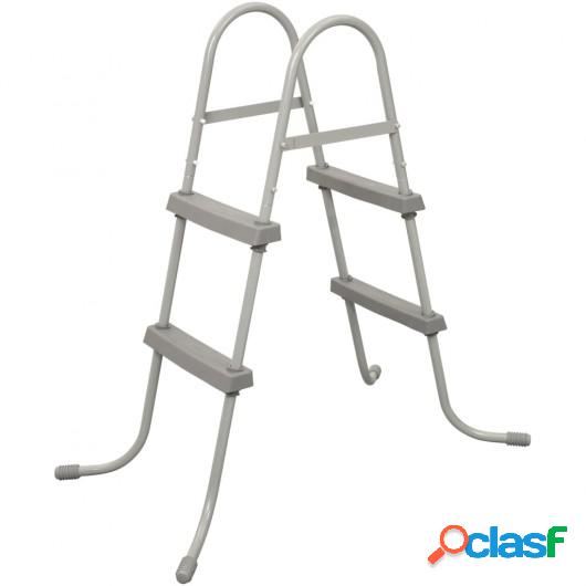 Bestway Escalera para piscina 2 peldaños Flowclear 84 cm