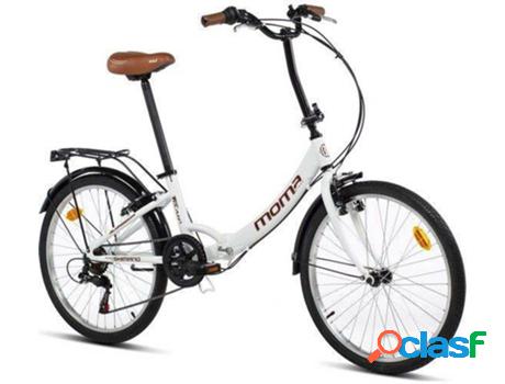 Bicicleta Plegables MOMA BIKES BITOP2BUN Blanco (87x35x74