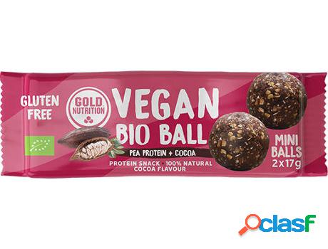 Bolas GOLDNUTRITION Vegan Bio Mini (34 gr)