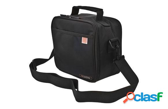 Bolsa porta-alimentos Iris Classic negra con 2 contenedores