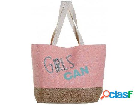Bolso HOGAR Y MÁS Mujer Playa Girl (poliéster algodón)