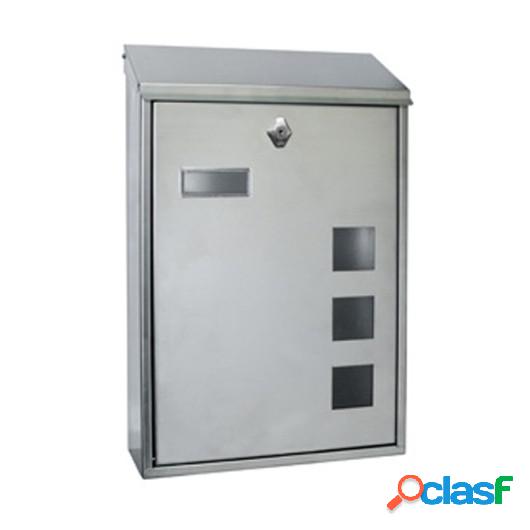 Buzon Exterior Vertical Btv Inox Lisboa 11186