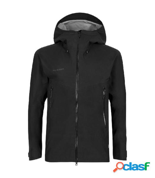 CHAQUETA MAMMUT CRATER HS HOODED HOMBRE NEGRO XL