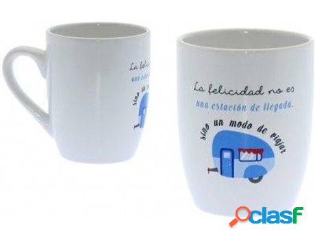 Café HOGAR Y MÁS Con Frase Inspiradora De Con Asa