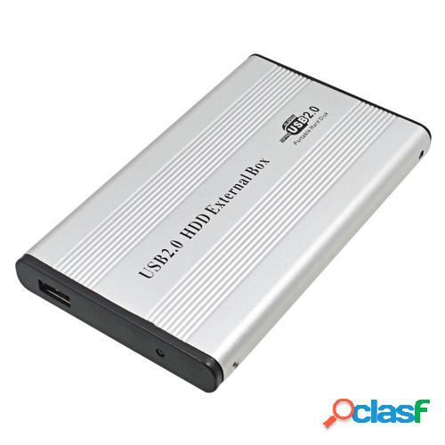 Caja de disco duro USB2.0 a IDE Caja IDE de 2.5 '' HDD Caja