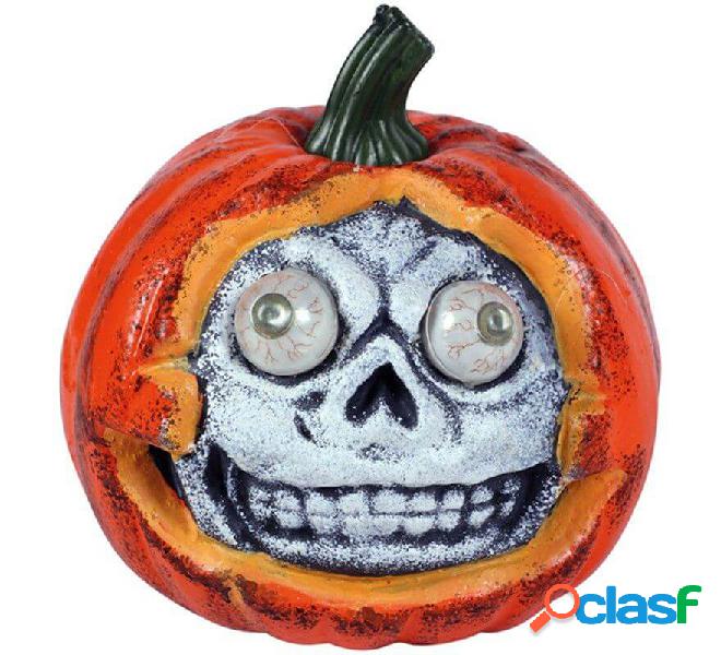 Calabaza Zombie con Luz de 21x21 cm